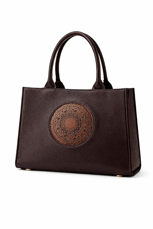 Mrinal Mandala Medallion Office Tote