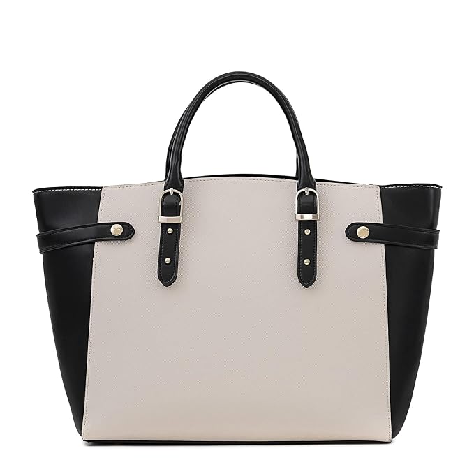 Jiya Buckle-Strap Winged Tote