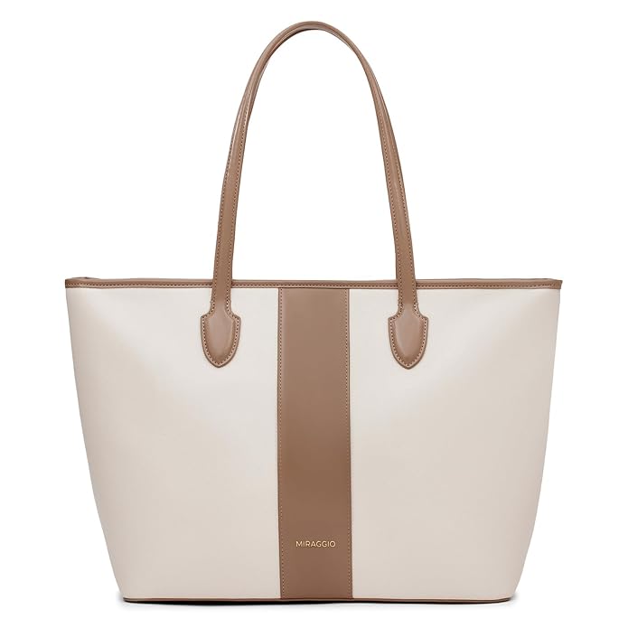 Aarohi Centre-Stripe Shopper Tote